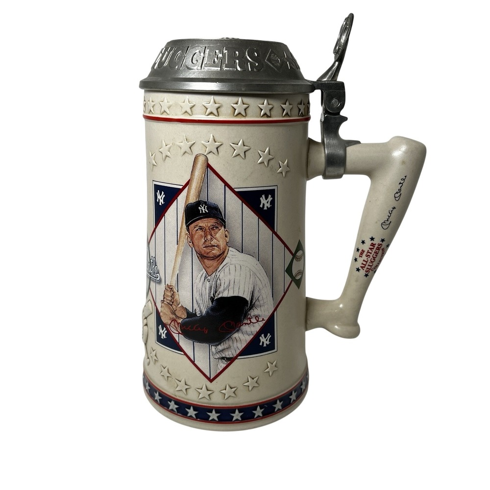 Longton Crown Mickey Mantle The Mick Stein Cream Yankees All-Star Sluggers Lid